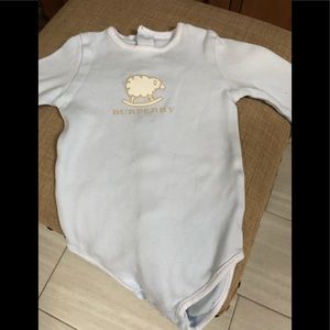 Authentic Burberry onesie